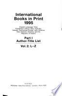 International Books in Print