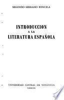 Introducción a la literatura española
