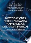 Investigaciones sobre enseñanza y aprendizaje de las matemáticas