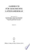 Jahrbuch für Geschichte Lateinamerikas