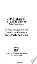 José Martí, El día de Juárez