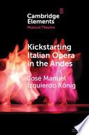 Kickstarting Italian Opera in the Andes