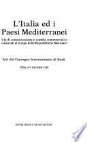 L'Italia ed i paesi mediterranei