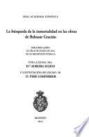 La búsqueda de la inmortalidad en las obras de Baltasar Gracián