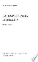 La experiencia literaria