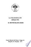 La filosofía en Arequipa