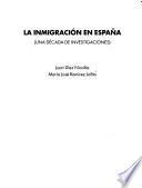 La inmigración en España