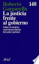La justicia frente al gobierno