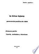 La lírica lojana: Teoría, métodos y técnicas