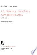 La novela española contemporánea: 1927-1960