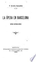 La ópera en Barcelona