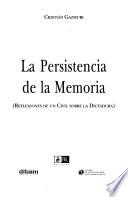 La persistencia de la memoria