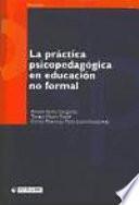 La práctica psicopedagógica en educación no formal