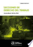 Lecciones de derecho del trabajo