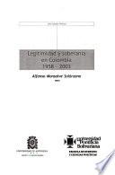 Legitimidad y soberanía en Colombia 1958-2003
