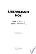 Liberalismo hoy