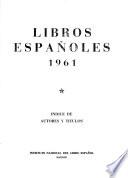 Libros espanõles