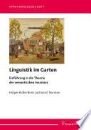 Linguistik im Garten