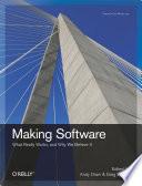 Making Software