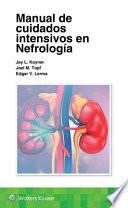 Man Cuidados Intensivos en Nefrologia