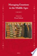 Managing Emotions in the Middle Ages