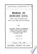 Manual de derecho civil