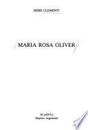 María Rosa Oliver