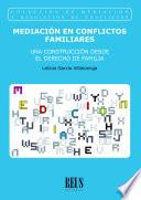 Mediación en conflictos familiares