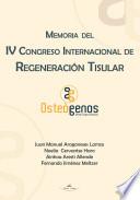 Memoria del IV Congreso Internacional de Regeneración Tisular