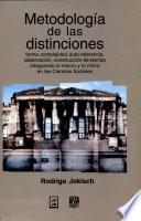 Metodología de las distinciones