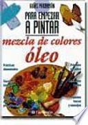 Mezcla de colores óleo