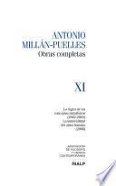 Millán-Puelles Vol. XI Obras Completas