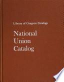 National Union Catalog