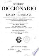 Novísimo diccionario de la lengua Castellana