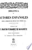 Obras de D. Martín Fernández de Navarrete