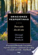Oraciones Vespertinas