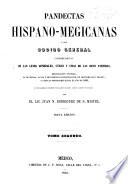 Pandectas hispano-megicanas