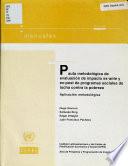 Pauta metodológica de evaluación de impacto ex-ante y ex-post de programas sociales de lucha contra la pobreza