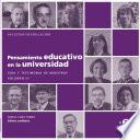 Pensamiento educativo en la universidad