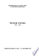 Peter Fendi, 1796-1842