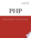 PHP Developer's Dictionary