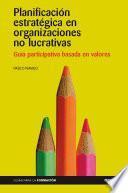 Planificación estratégica en organizaciones no lucrativas