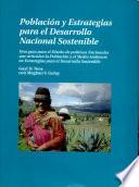 Población y estrategias para el desarrollo nacional sostenible