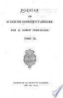 Poesías de D. Luis de Gongora y Argote