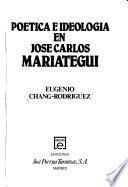 Poética e ideología en José Carlos Mariátegui
