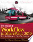 Professional Workflow in SharePoint 2010