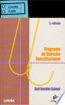 Programa de derecho constitucional