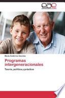 Programas Intergeneracionales