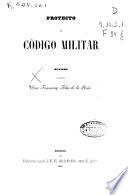 Proyecto de Código Militar