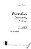 Psicoanálisis, literatura, crítica